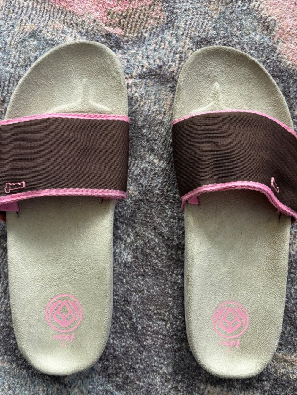 Reef slide sandals size 9